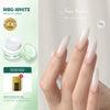 Milky Smooth Builder Hard Gel 100g (3.53 oz) UV/LED Soak-Off Nail Extension Gel — Long-Lasting, Self-Leveling Nail Builder for Manicure & Nail Art