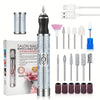 Rechargeable Electric Nail Drill Kit – Portable 4-Speed 20,000 RPM Manicure & Pedicure Set with 30+ Bits USB