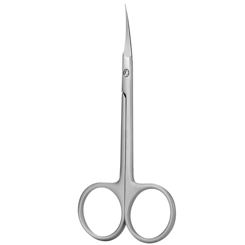 Professional Russian Cuticle Nipper Stainless Steel Manicure Scissors Portable Nail Trimmer