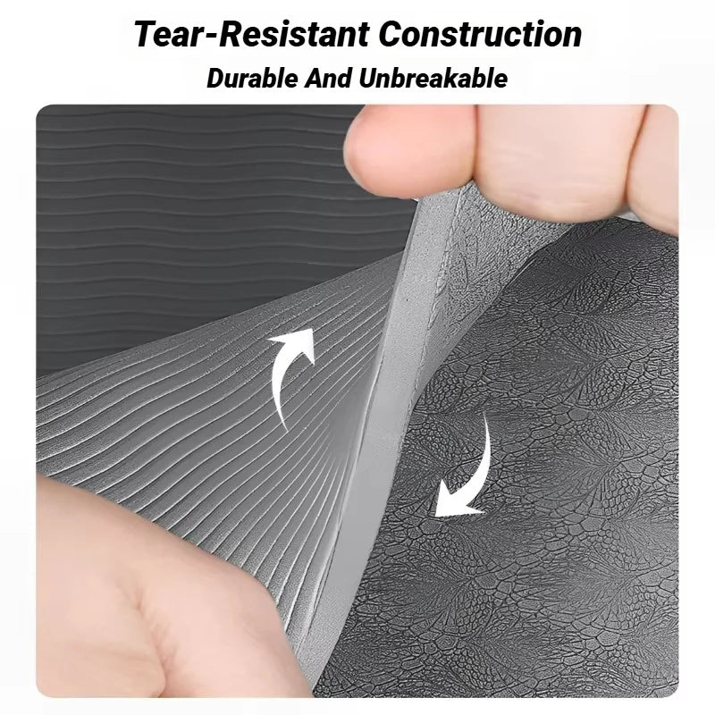 Foldable TPE Yoga Mat – Eco-Friendly Portable Folding Exercise Mat, Double-Sided Non-Slip for Pilates & Travel Workouts