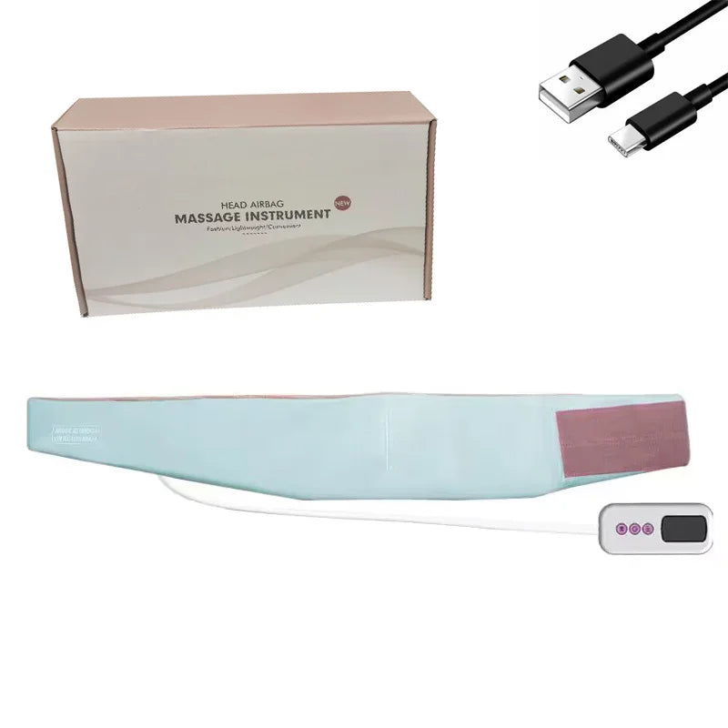 AUREALSUN Electric Air Pressure Head Massager – Scalp Massager for Headache Relief & Deep Relaxation