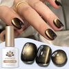Cat Eye Magnetic Gel Nail Polish 10ml (0.34 fl oz) HEMA & TPO Free, Semi-Permanent Soak-Off, Full Coverage — 117 Colors