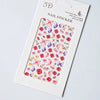 Christmas 3D Self-Adhesive Nail Stickers Gingerbread Snowflake Penguin Bell Holiday Nail Art Decals