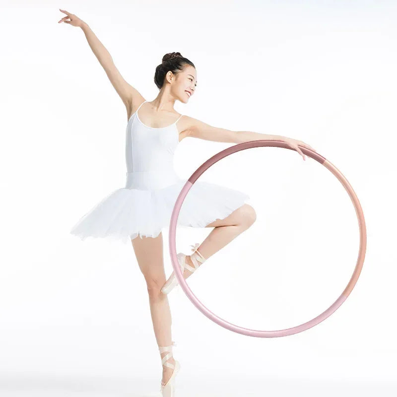 Kids Removable Sectional Hula Hoop - Adjustable Weighted PVC Fitness Hoop (40–65 cm / 16–26 in)