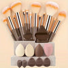 Professional Makeup Brush Set 8-29-Piece - Soft Powder, Eyeshadow & Foundation Brushes with Sponge Travel Cosmetic Kit