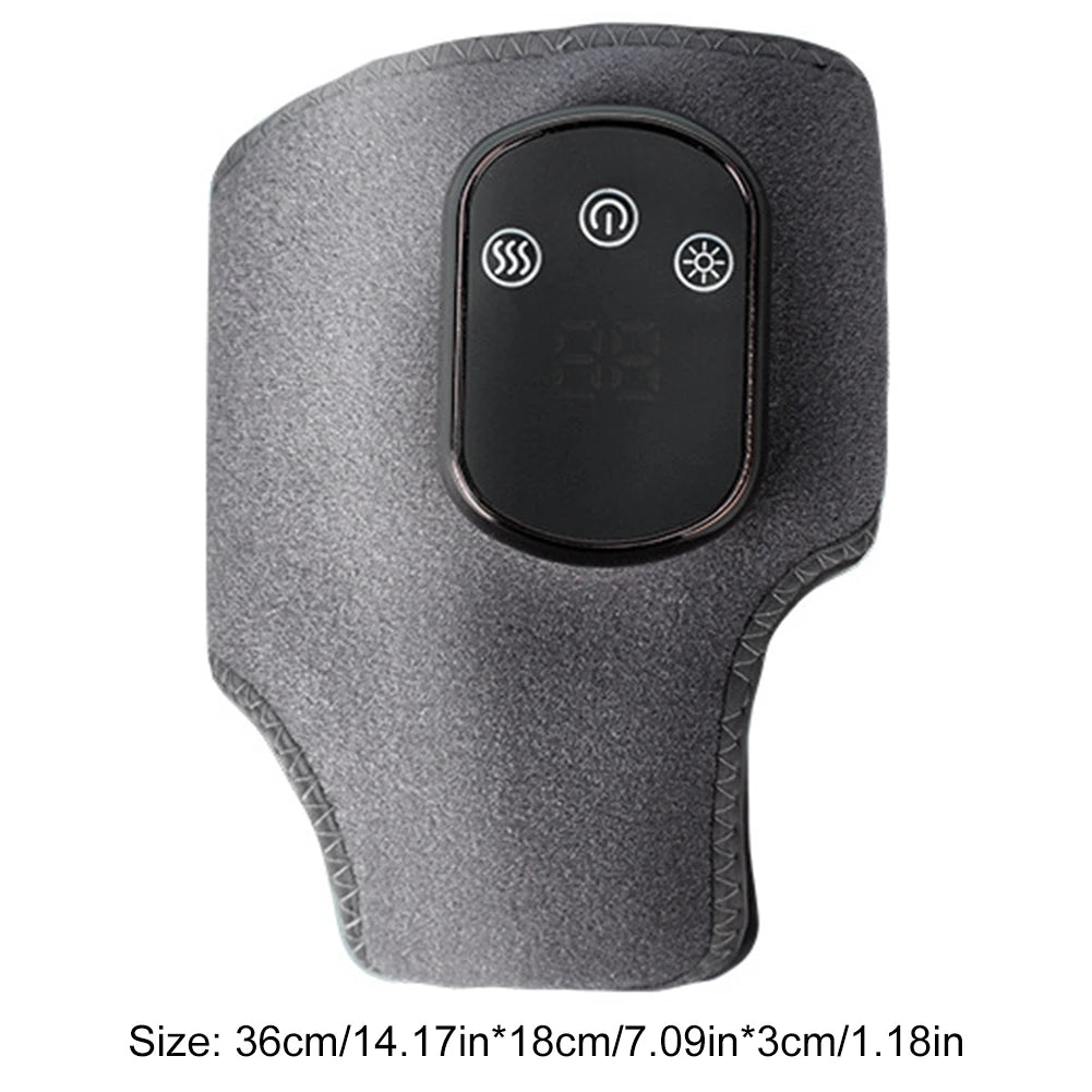 Cordless Heated Foot Revive Massager — 3 Vibration Modes & 5 Heat Levels for Plantar Fasciitis and Achilles Tendon Relief