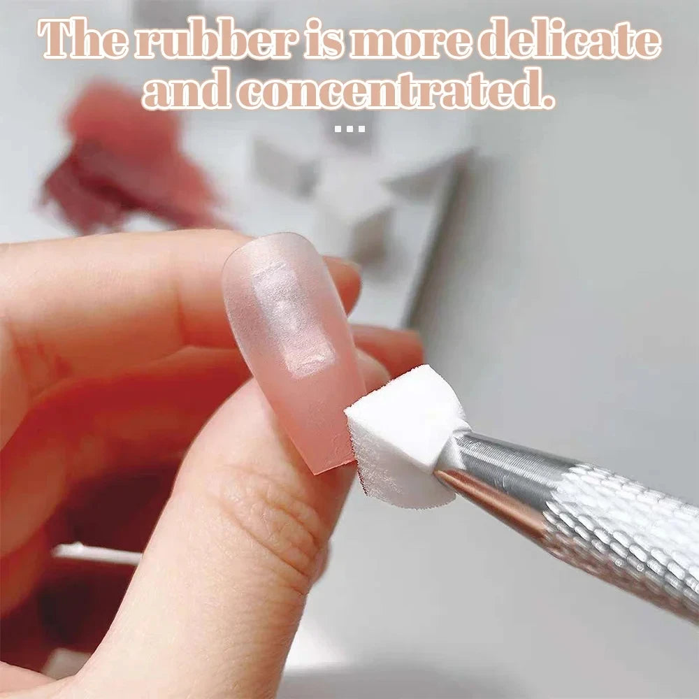 50-Piece Sponge Gradient Nail Art Set – Stamper, Gradient Brushes, Dotting Pens & Glitter Tools for Gel Polish Manicure