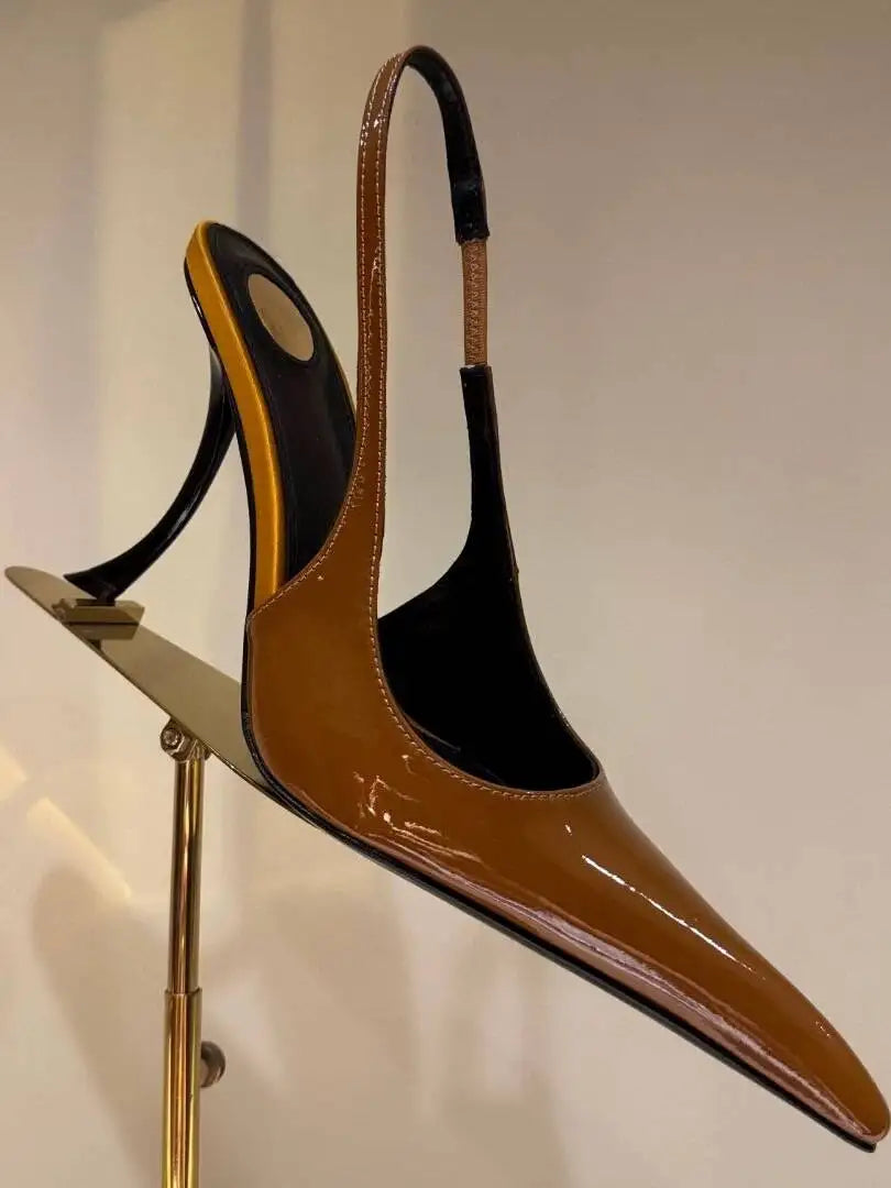 Women's Slim-Fit Pointed High Heel Sandals – 10 cm (4 in) Stiletto Party & Wedding Heels