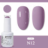 Glitter Gel Nail Polish 15ml Soak-Off UV/LED Base & Top Coat, 321 Colors