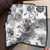 Polyester Satin-Look Square Scarf 70 x 70 cm (27.6 x 27.6 in), Cat Print Headscarf, Neck Wrap, Bandana for Women