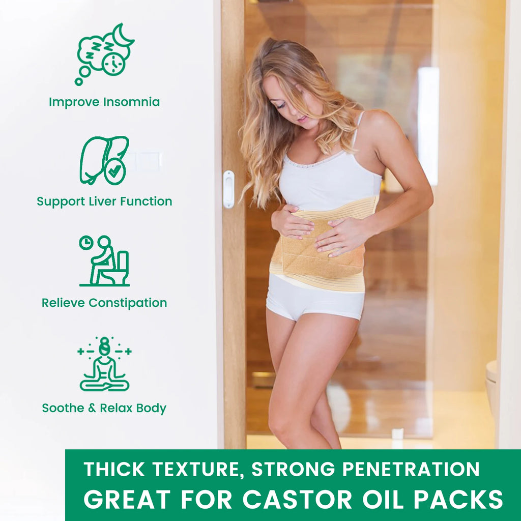 PHATOIL Organic Cold-Pressed Castor Oil 118ml/236ml (4/8 fl oz) - Unrefined for Hair, Eyelash & Nail Growth and Skin Moisturizer