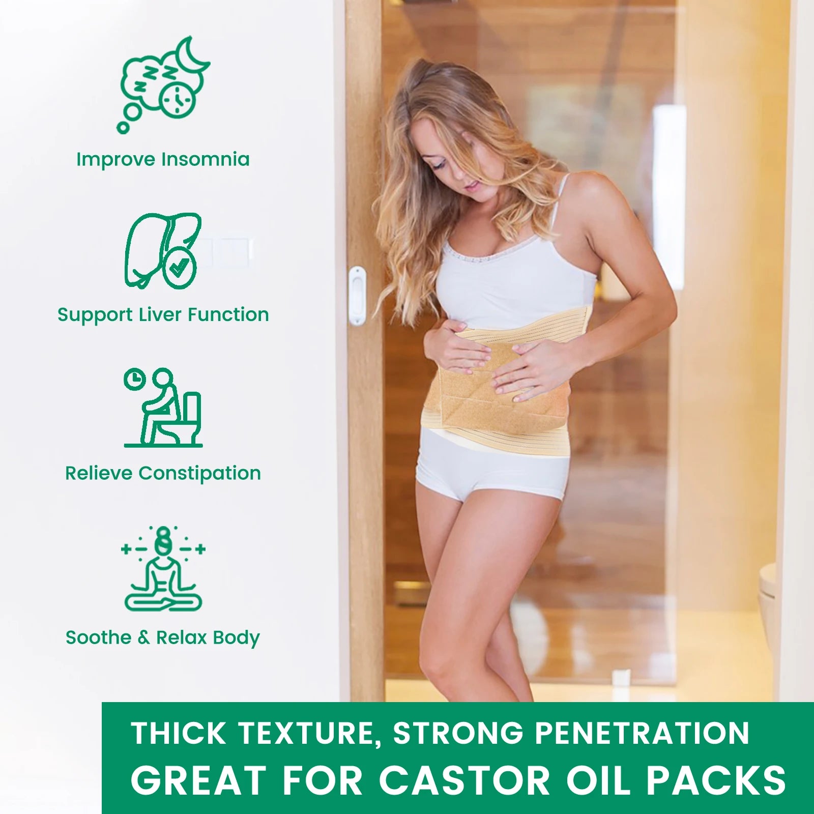 PHATOIL Organic Cold-Pressed Castor Oil 118ml/236ml (4/8 fl oz) - Unrefined for Hair, Eyelash & Nail Growth and Skin Moisturizer