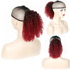 Drawstring Kinky Curly Ponytail Extension 10 inch (25 cm) - Short Afro Synthetic High-Temperature Fiber, 1-Piece