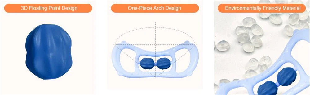 9-Wheel Handheld Deep Tissue Muscle Roller Stick — Myofascial & Trigger Point Massager for Neck, Thighs, Calves & Legs