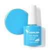 Hema-Free TPO-Free Gel Nail Polish 7.5ml, Glitter Jelly & Nude Shades, Soak-Off UV/LED Full Coverage French