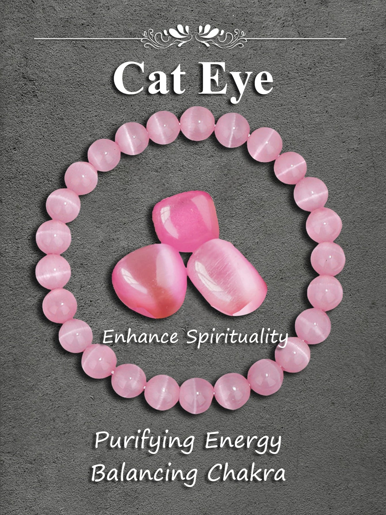 Natural Pyrite Bead Bracelet Unisex Healing Stone Jewelry for Wealth Abundance and Protection