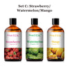 PHATOIL 100ml Aromatherapy Fragrance Oil — Coconut & Vanilla, Strawberry, Cherry, Lemon — 1/2/3-Pack for Diffuser, Candle Making & DIY