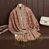 Cashmere-Feel Pashmina Shawl – Women's Warm Winter Scarf Wrap, 70 x 190 cm (27.6 x 74.8 in)