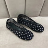 Crystal Mesh Ballet Flats for Women – Slip-On Casual Driving & Walking Loafers