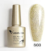 Hema-Free TPO-Free Gel Nail Polish 7.5ml, Glitter Jelly & Nude Shades, Soak-Off UV/LED Full Coverage French