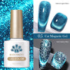 Cat Eye Magnetic Gel Nail Polish 10ml (0.34 fl oz) HEMA & TPO Free, Semi-Permanent Soak-Off, Full Coverage — 117 Colors