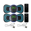 Portable EMS Neck Massager – Mini TENS Cervical Spine Pulse Muscle Stimulator for Neck, Back, Arms & Legs