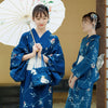 Ankle-Length Kimono Dress for Women – Traditional Japanese Yukata Cosplay Party Ethnic Streetwear