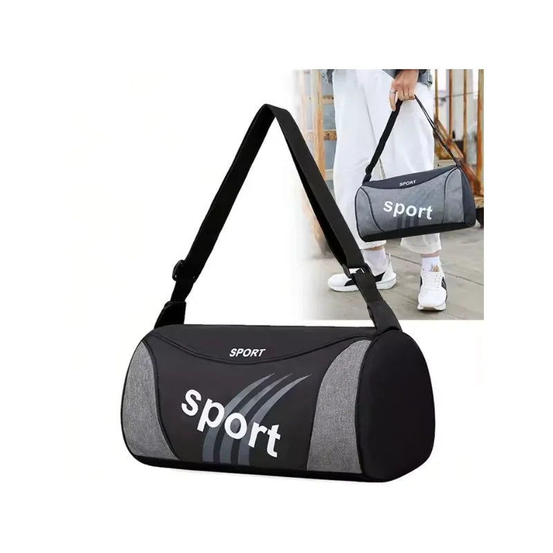 Unisex Gym Duffel Bag - Crossbody Shoulder Travel & Yoga Sports Bag for Women & Men