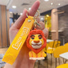 Lilo & Stitch Silicone Keychain Pendant - Cartoon Key Ring for Car, Phone & Bag (4–6 cm / 1.6–2.4 in)