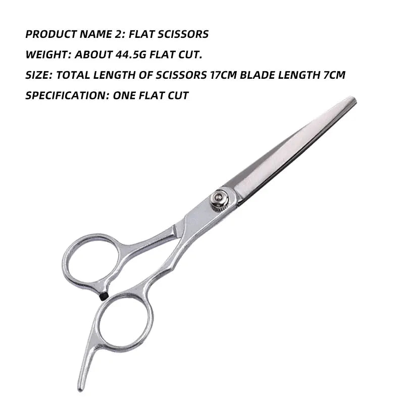 Professional 6-Inch (17 cm) Hairdressing Scissors Set - Barber Thinning and Cutting Salon Shears