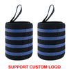 1 Pair Extra Strength Wrist Wraps Weight Lifting Wrist Support Braces for Gym Training Custom Logo