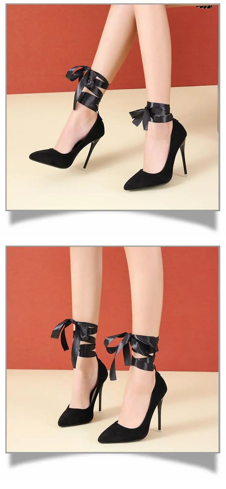 Pearl Bead Ankle-Strap Pumps Gold – Rhinestone Buckle High Heels 7cm (2.8in) & 10cm (3.9in) – Party Wedding Shoes, Plus Sizes to EU 45