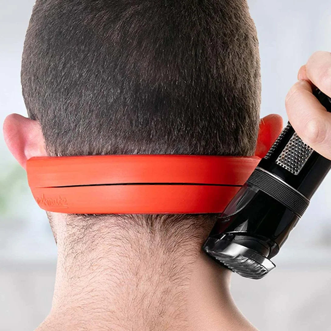 Adjustable Neckline Hair Trimming Template – Salon Haircut Guide & Barber Ruler for Precise Neckline Shaving