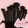 Professional 13/14/15/16-Piece Makeup Brush Set - Soft Fluffy Foundation, Powder, Eyeshadow & Blending Brushes with Kabuki Brush, Sponge and Storage Bag