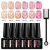 7-Piece Cat Magnetic Gel Nail Polish Set — Long-Lasting Glitter UV/LED Soak-Off Gel Kit for DIY Manicure