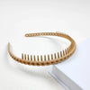 Frosted Toothed Anti-Slip Headbands for Women and Girls 1 or 2-Pack Party Hairbands