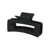 Matte Square Hair Claw Clips – PS Plastic Shark Hairpins for Women & Girls (8.5 cm / 3.3 in & 10.5 cm / 4.1 in)