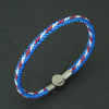 Handmade Ethnic Braided String Bracelet – Unisex Lucky Thread Couple Bangle with Magnetic Clasp, 18.5/20.5/22.5 cm (7.3/8.1/8.9 in)