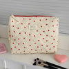 Cute Quilted Makeup Bag for Women – Cartoon Animal Cosmetic & Toiletry Pouch, Zipper Organizer (Small, Handbag, Tote)