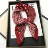 Luxury Satin Square Scarf 70 x 70 cm (27.6 x 27.6 in) – Silk-Feel Polyester Shawl Hijab Neckerchief Hair Ribbon Headband Bandana