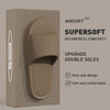 Women's EVA Slide Slippers – Waterproof Anti-Slip Open-Toe Home Slides, Lightweight Cushioned Platform