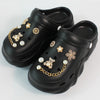 Women's Butterfly Bow Clog Sandals - EVA Wedge Slip-On Beach & Garden Shoes