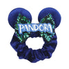 Disney Mouse Ears Sequin Velvet Bow Elastic Headband 4 in (10 cm) – Women's & Girls Party Hair Accessory