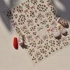 Gold Snowflake & Snowman 3D Self-Adhesive Christmas Nail Stickers with Rhinestones, 10.3 x 8 cm (4.06 x 3.15 in) Sheet