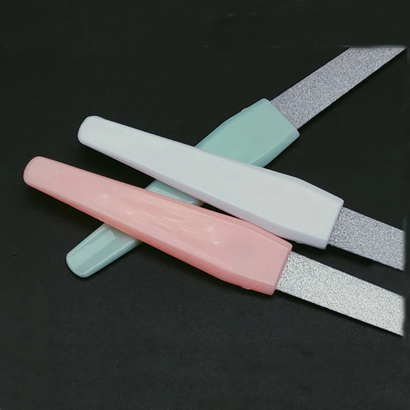 Stainless Steel Double-Sided Nail File 6 in (15 cm) Professional Manicure & Pedicure Tool