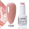 15ml Gel Nail Polish 65 Colors Soak-Off UV/LED Semi-Permanent Nail Gel Varnish
