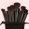 Professional Makeup Brush Set 8-29-Piece - Soft Powder, Eyeshadow & Foundation Brushes with Sponge Travel Cosmetic Kit