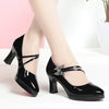 Women's Microfiber Round-Toe Thin Heel Pumps – Bridal Wedding Dance Party Shoes (5–8 cm / 2.0–3.1 in Heel)