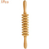Wood Therapy Massage Roller and Gua Sha - Wooden Anti-Cellulite Slimming Massager for Body, Back & Feet