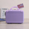 14-Inch (35 cm) Hard Shell Makeup Carry-On Cosmetic Case – Mini Cabin Travel Suitcase for Women